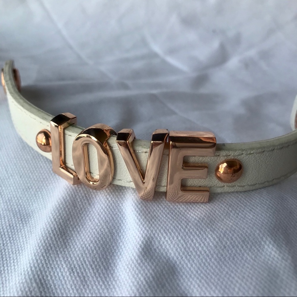 BCBG Rose Gold LOVE Bracelet